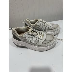 Women's GDEFY Ion Athletic Shoes Size 7.5 White Gray